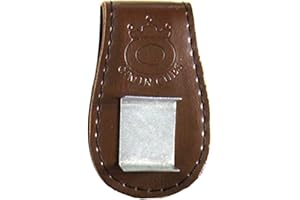 Amesor Billiard Chalk Holder - Snooker Cue Chalk Holder - PU Leather Billiard Chalk Holde - Portable Magnetic Chalk Holder Snooker - Pool Billiards Snooker Magnetic Cue Chalk Holder With Belt Clip