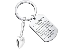 KUIYAI Archeologo Regalo Archeologo Portachiavi Archeologia Regalo Archeologo Laurea Regalo