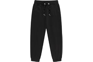 Smivibe Boys Girls Joggers Kids Tracksuit Bottoms Fleece School Jog Pants Sports Trousers 3-13 Years