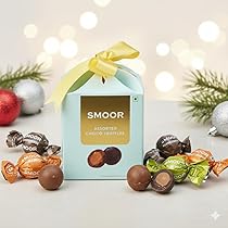 CHOCO MINT S＆Sシリーズ S＆Mシリーズ 未開封パックセット SMOOR Assorted Christmas Choco Truffles Box Of 16 |Premium