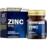 Nutraxin Vitals Zinc 15 mg 100 Tablets Food Supplement