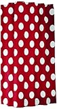 Sealskin 233101359 Duschvorhang Polka, Textil, 180 x 200 cm