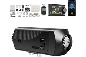 HCALORY 6 – 8,5 kW, riscaldamento diesel, 12 V, riscaldamento ad aria diesel, riscaldamento ad aria, con interruttore LCD Bluetooth, riscaldamento diesel, per auto, camper, camper, autobus