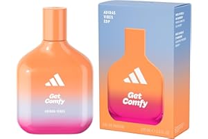 adidas Vibes Get Comfy Eau de Parfum, per Tutti, Rilassante e Confortevole, Profumo a Lunga Durata, Vaniglia e Mandarino 100 ml