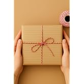 Paket Kağıdı, &Ccedil;izgi Desenli, 40 Gr. Kraft, 70x100 Cm 5 Adet