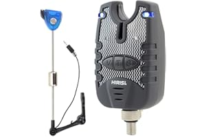 HIRISI TACKLE Carp Fishing Bite Alarms and LED Fishing Swinger