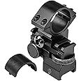 Odepro AS004 Adjustable Picatinny Rail Mount for Torch Airsoft Rifle Scope Mount IR Torch Tube Diameter 1 to 1.18 Inches (25.4mm to 30mm) with Reducer Ring Adapter