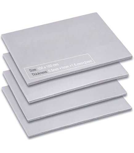 ARCTIC TP-2 (APT2560): Economic Thermal Pad, 50 x 50 x 1,0 mm (1 Pièce