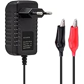 12V 1 Amper Ak&uuml; Şarj Cihazı 13.8V - 14.4V Jel Kuru Asitli Ak&uuml;lere Uygun 10 Amper ve Altında Ak&uuml;ler i&ccedil;in Motor ve Motosiklet U