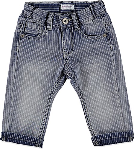 Babyface Baby Boys boys jeans stripe, Blue, size 3Y