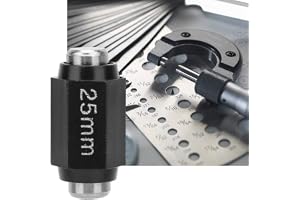 Alomejor 100 Mm Mikrometer Kalibreringsblock, Mikrometer (25mm) | Premium rostfritt stål, kompakt storlek, flera specifikationer, lätt för bekvämlighet, kalibrerar mikrometrar enkelt