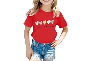 GENERIC Take Off My Girl Girls Cute Graphic Print Round Neck Short Sleeve Tee Summer Casual T Shirt Christmas Top Baby Girl