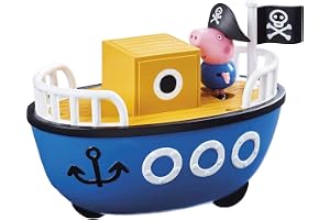 Peppa Pig 6928 Grandpa sbåt med George, flerfärgad