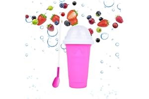 XQMMGO Pink Slushy Maker