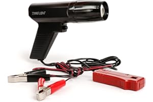 UNKNOWN Unbekannt Zündpistole Zündeinstelllampe Zündzeitpunktpistole Timing Light Blitzlampe 6V, 12V zur Einstellung des Zündzeitpunkts Stroboskoplampe