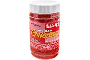 WEL-PAC Wel Pac gingembre mariné (kizami Beni Shouga / Shoga) 340g