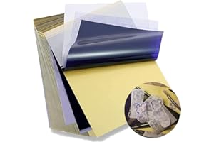 LEAYOKA 50 Blatt Tattoo Transferpapier A4 Tattoo Stencil Papier 4-Layer Matrizenpapier für Professionelle Tätowierung Tattoo Zubehör