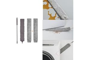 LEBEXY Gap Dust Cleaner, rozciągliwa miotełka do kurzu z teleskopowym drążkiem ze stali nierdzewnej, do sofy, podłogi, luki w gospodarstwie domowym, wyciągany artefakt czyszczenia kurzu