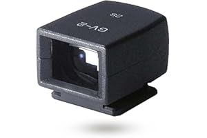 Pentax Ricoh External Viewfinder GV-2 Used on GRD IV Hot Shoe, Black