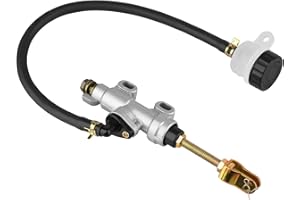SOLLON Pompe de Maître-cylindre de Frein Arrière pour Moto Universelle Dirt Bike ATV