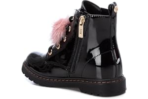 XTI - Botín cierre de cremallera para niña, color: marron, talla: 25