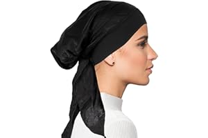 FADACHY Chemo Headwear for Women Head Scarfs Turbans UK Cancer Scarves Bandanas Hair Loss Beanie Hat Cancer Headwear Headwrap Scarfs Cap Silky Muslim