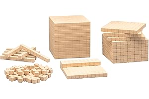 WISSNER R39579.000 decimales dados matemáticas cuadras cubos Rake de 21 Calidad de las Escuelas, 28 x 11 x 11 cm