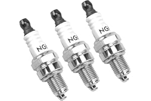 SUUOSL 3 candele di accensione CMR5H per tosaerba Ngk CMR5H, candele di accensione per tosaerba Honda, Husqvarna, Echo, facile sostituzione, durevole, scintilla potente per motore, giardino e utensili