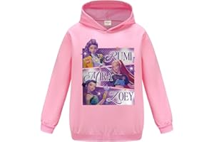 Rzfbeeok Boys Girls Cartoon Movie Singer Hoodie Kids Pop Star Merch Pullover Jumper Tops 3-13 Years