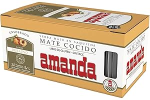 YERBEE Amanda Yerba Mate Herbata Cocido Brzoskwinia 25 Torebek Herbaty (75g)