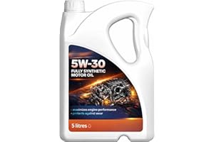 SIMPA 5W-30 Fully Synthetic Engine Oil - 5 Litre - High Performance Petrol & Diesel Motor Oil