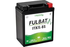 FULBAT BATTERIE MOTO FULBAT GEL FTX7L-BS / YTX7L-BS 12V 6,3AH 100A