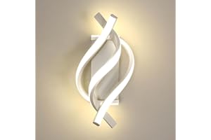 Comely Applique da Parete Interno LED, 22W 2500LM Bianco Lampada da Parete Moderno in Acrilico, Applique LED da Parete Interno Lumière Neutre 4500K per Camera da Letto Soggiorno Scale Sala da Pranzo