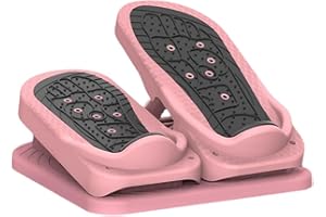 LEGENDTECH Mini Stepper Under Desk Pedal Exerciser Sitting Stepper Folding Foot Peddle Non-Slip Foot Stepper Massage Design Stepper/566