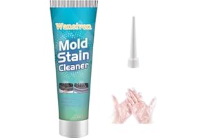 Wansiven Mould Remover, Effectively Removes Black Mold, Deep Clean Mould Remover Gel for Kitchen Bathroom Tile Sink Stains 120 g (1-PCS)