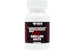YAYB PROTEIN YOU AT YOUR BEST Sales aromáticas YAYB Monstrous Series de media a alta resistencia para olfatear - Levantamiento de pesas, despertar vapor de amoníaco, Strongman, Powerlifting, culturismo, deportes de fuerza, nariz,