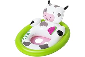 Baby Schwimmring,Guador Baby Float Aufblasbar Schwimmhilfe Ring mit Sonnendach Sitz und Inflator Schwimmsitz Baby Schwimmen Ring Schwimmsitz Kleinkinder Autoboot Baby-Schwimminsel