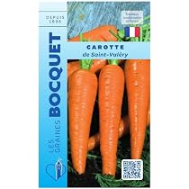 Graines De Carotte Longue Lisse De Meaux - Sachet 7g - Légume Racine Ancien - Graines Bocquet Reproductibles