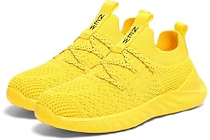 ELIOGN Filles Garçons Chaussures De Course Léger Confortable Mode Casual Baskets pour Enfants Sports de Plein Air Respirant Antidérapant Chaussures De Marche