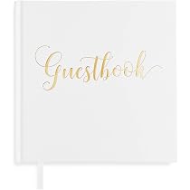 Mareli Gästebuch In Weiß, 20x20 Cm – Elegant Für Hochzeiten, Geburtstage & Besondere Anlässe