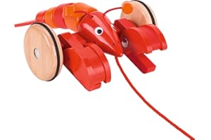 GOKI Pull-Along Animal Lobster