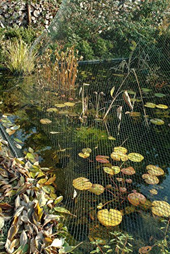 Teichnetz, Abdecknetz, Gartennetz, feinmaschig, Maschenweite 5 x 7 mm, per lfd. Meter (4m) - 4