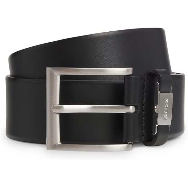 Emporio Armani Twin Buckle Reversible Men's Belt Black One Size