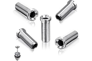 SWTYExt 5 Pezzi Viti del Cestello del Lavello 25mm Vite di Fissaggio Piletta Scarico Lavello Cucina Ø12mm Acciaio Inox Viti Fissaggio Cestello Lavello per Lavello Universale