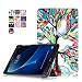 Produktbild Galaxy Tab A 2016 10.1'' Schutzhülle,Cover für Samsung SM-T580N Tablet,Smart Folio Case Cover Stand Tasche PU Leder Hülle für Samsung Galaxy Tab A6 10.1 Zoll SM-T580N / SM-T585N Tablet,Glückliche Baum