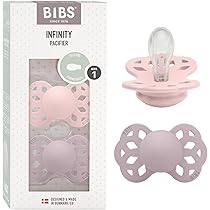 FRIGG Multipack Sucettes En Silicone | Lot De 4 Sucettes | Fabriqué Au Danemark | Tétine Cerise Symétrique | (Skyline Serenity, Taille 1 (0-6 Mois