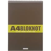 Meteksan A4 Pet Spiral Notepad 80 Leaves, Striped