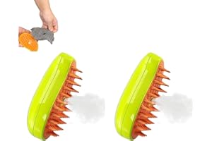 YYCFB Cepillo de aseo para gatos | Cepillo recargable | Dispositivo de cuidado del cabello con tecnología de vapor caliente para gatos, perros, conejos y otras mascotas(2ps)