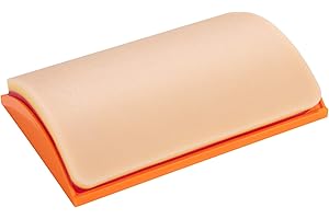 Medarchitect Suture Practice Pad Durable Embedded Two Layers Meshes with Anti-Slip Curved Base for Educational Use Only