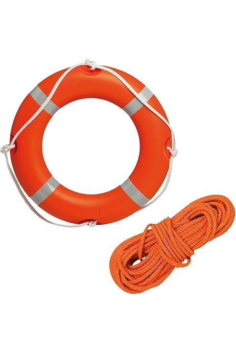 Supporto Salvagente In Acciaio Inox | Anello 5,3 Pollici | Per Ferro Di Cavallo | Nautica - Foto 2